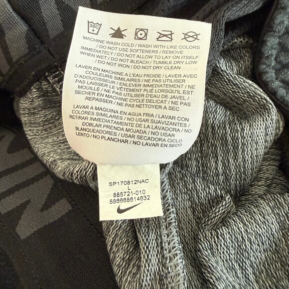 Nike Dri-Fit Training Pants Men’s | Athletic Workout Joggers Gray | Large - Picture 4 of 8